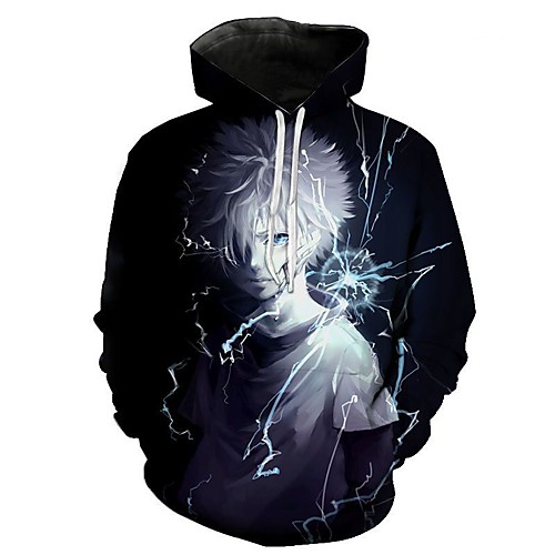 

Inspired by Hunter X Hunter Cosplay Anime Cartoon 100% Polyester 3D Harajuku Graphic Kawaii Hoodie For Women's / Men's