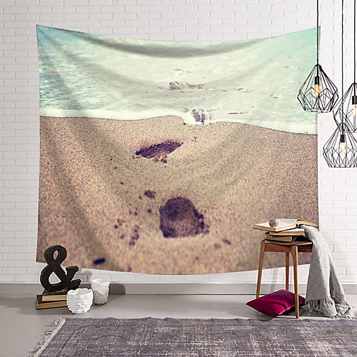 

Landscape Beach Wall Tapestry Art Decor Blanket Curtain Hanging Home Bedroom Living Room Decoration