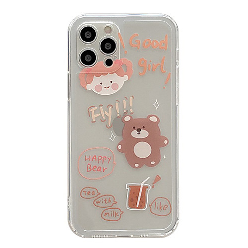 

Phone Case For Apple Back Cover iPhone 12 Pro Max 11 SE 2020 X XR XS Max 8 7 Shockproof Dustproof Cartoon TPU