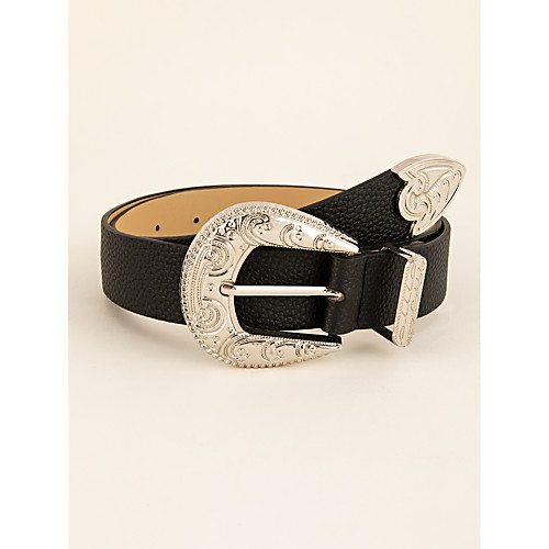 

Women's Waist Belt Other Leather Type Belt Solid Colored