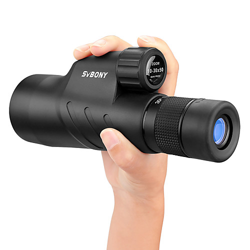 

10-30 X 50 mm Monocular Telescope Waterproof High Definition Portable for Bird Watching Hunting Camping Travelling Wildlife Scenery