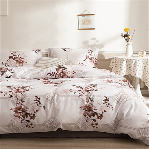 

3-Piece Duvet Cover Set Hotel Bedding Sets Comforter Cover with Soft Lightweight Microfiber Include 1 Duvet Cover 2 Pillowcases for Double/Queen/King(1 Pillowcase for Twin/Single)