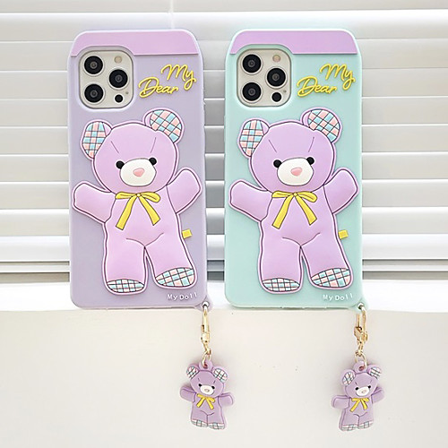 

Phone Case For Apple Back Cover iPhone 12 Pro Max 11 SE 2020 X XR XS Max 8 7 6 Shockproof Dustproof Cartoon Graphic TPU