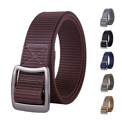 

Men's Wide Belt 100g / m2 Polyester Knit Stretch Belt Solid Colored