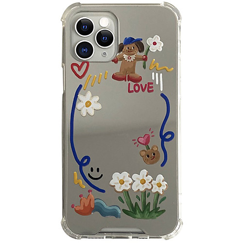 

Phone Case For Apple Back Cover iPhone 12 Pro Max 11 SE 2020 X XR XS Max 8 7 Shockproof Dustproof Geometric Pattern TPU