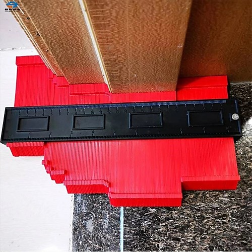 

120mm Contour Gauge And Duplicator Template Tool for Marking Wood, Tiles, Laminate, And Other Materials