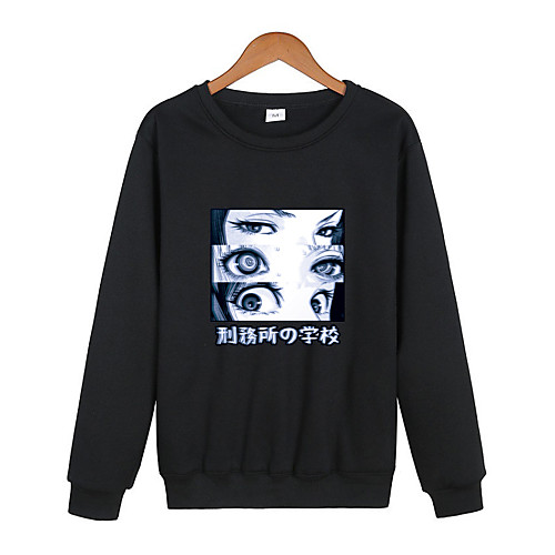 

Inspired by Attack on Titan Cosplay Costume Hoodie Polyester / Cotton Blend Graphic Printing Harajuku Graphic Hoodie For Women's / Men's