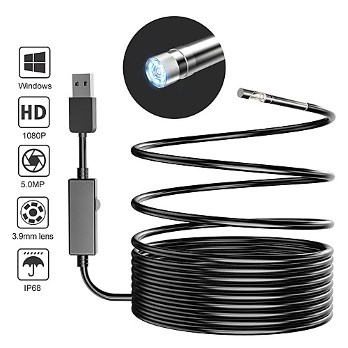

3.9Mm 5.0MP Usb Endoscoop Gun Cleaning Camera-Past. 20 Kaliber & Groter-Jacht Schieten Vuurwapens Inspectie Gereedschap