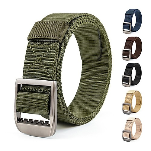 

Men's Wide Belt 100g / m2 Polyester Knit Stretch Belt Solid Colored