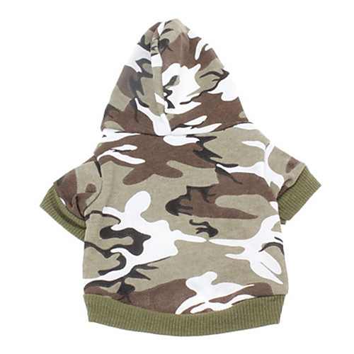 

Dog Costume Jumpsuit Camo / Camouflage Casual / Sporty For Indoor and Outdoor Use Casual / Daily Outdoor Winter Dog Clothes Puppy Clothes Dog Outfits Warm Camouflage Color Rose Pink Costume for Girl