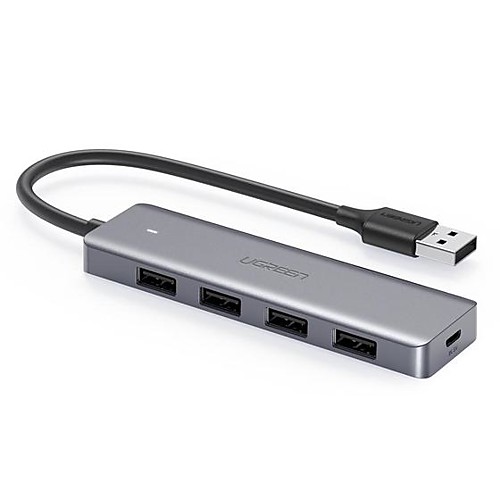 

WiWU High Speed T02 USB 3.0 USB C to USB 2.0 USB 3.0 USB Hub 2 Ports For Windows, PC, Laptop