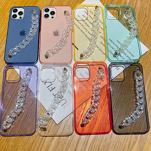 

Phone Case For Apple Back Cover iPhone 12 Pro Max 11 SE 2020 X XR XS Max 8 7 Shockproof Dustproof Solid Colored TPU