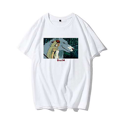 

Inspired by Mononoke Cosplay Anime Cartoon Polyester / Cotton Blend Print Harajuku Graphic Kawaii T shirt For Women's / Men's