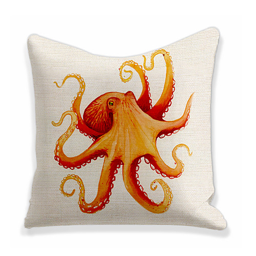 

Octopus Double Side Cushion Cover 1PC Soft Decorative Square Throw Pillow Cover Cushion Case Pillowcase for Bedroom Livingroom Superior Quality Machine Washable Outdoor Cushion for Sofa Couch Bed Chair