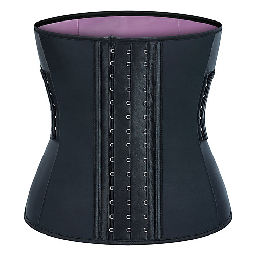 

Corset Women's Polyester Shapewear Underbust Corset Hook & Eye Storm blue XXS