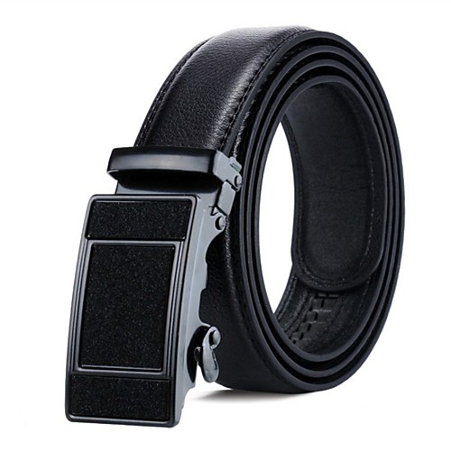 

Men's Wide Belt Office / Career Daily Wear As the Picture Belt Solid Color