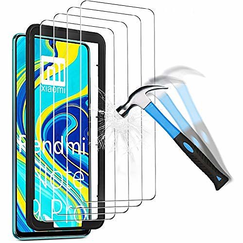 

Phone Screen Protector For Xiaomi Mi 11 Redmi Note 9T Poco X3 NFC Mi 10 Mi 10 Pro Tempered Glass 4 pcs High Definition (HD) Ultra Thin Scratch Proof Front Screen Protector Phone Accessory