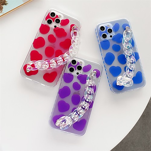 

Phone Case For Apple Back Cover iPhone 12 Pro Max 11 SE 2020 X XR XS Max 8 7 Shockproof Dustproof Geometric Pattern TPU