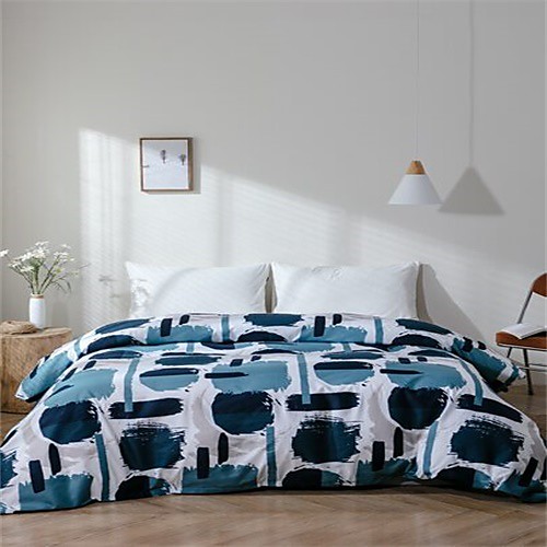 

3-Piece Duvet Cover Set Hotel Bedding Sets Comforter Cover with Soft Lightweight Microfiber Include 1 Duvet Cover 2 Pillowcases for Double/Queen/King(1 Pillowcase for Twin/Single)