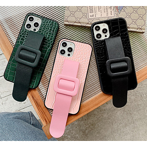 

Phone Case For Apple Back Cover iPhone 12 Pro Max 11 SE 2020 X XR XS Max 8 7 Shockproof Dustproof Solid Colored PU Leather