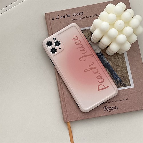 

Phone Case For Apple Back Cover iPhone 12 Pro Max 11 SE 2020 X XR XS Max 8 7 Shockproof Dustproof Word / Phrase TPU