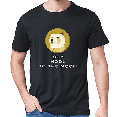 

Men's Unisex Tee T shirt Hot Stamping Graphic Prints Letter Plus Size Print Short Sleeve Casual Tops Cotton Basic Designer Big and Tall Black Light gray