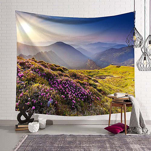 

Landscape Wall Tapestry Art Decor Blanket Curtain Hanging Home Bedroom Living Room Decoration Polyester