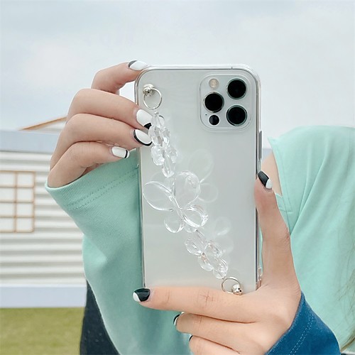 

Phone Case For Apple Back Cover iPhone 12 Pro Max 11 SE 2020 X XR XS Max 8 7 Shockproof Dustproof Butterfly Transparent TPU