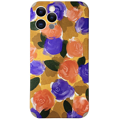 

Phone Case For Apple Back Cover iPhone 12 Pro Max 11 SE 2020 X XR XS Max 8 7 Shockproof Dustproof Geometric Pattern TPU