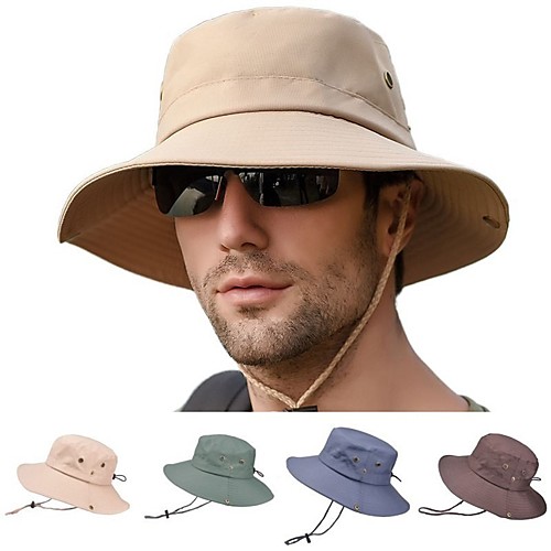 

Men's Sun Hat Sports & Outdoor Solid Colored Hat