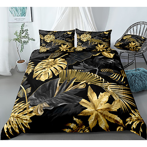 

Duvet Cover Sets 3 Piece Rayon / Polyester 3D Rainbow Reactive Print Bohemian Style