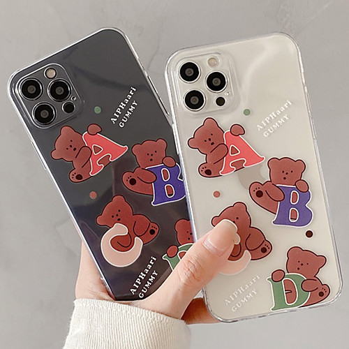 

Phone Case For Apple Back Cover iPhone 12 Pro Max 11 SE 2020 X XR XS Max 8 7 Shockproof Dustproof Cartoon TPU