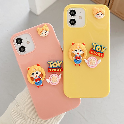 

Phone Case For Apple Back Cover iPhone 12 Pro Max 11 SE 2020 X XR XS Max 8 7 Shockproof Dustproof Cartoon TPU