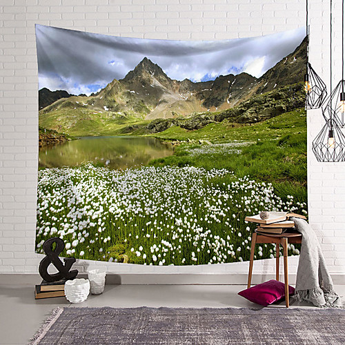 

Landscape Wall Tapestry Art Decor Blanket Curtain Hanging Home Bedroom Living Room Decoration Polyester