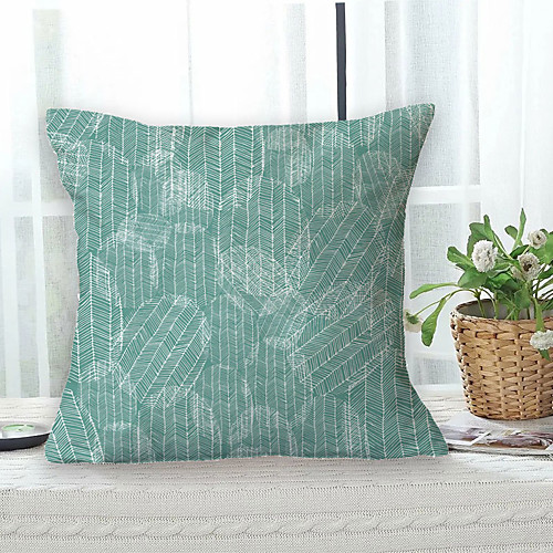 

Blue Pattern Double Side Cushion Cover 1PC Soft Decorative Square Throw Pillow Cover Cushion Case Pillowcase for Sofa Bedroom Livingroom Outdoor Superior Quality Machine Washable Outdoor Cushion for Sofa Couch Bed Chair