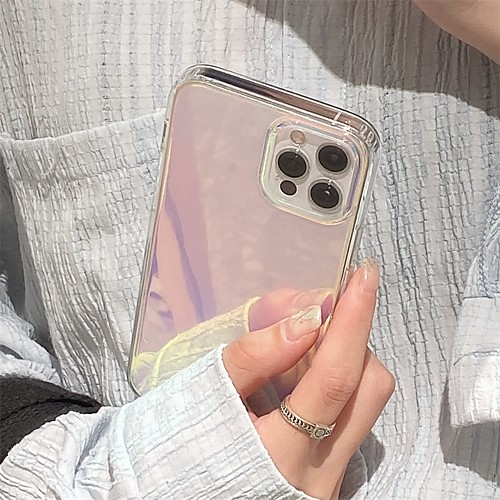 

Phone Case For Apple Back Cover iPhone 12 Pro Max 11 SE 2020 X XR XS Max 8 7 Shockproof Dustproof Geometric Pattern TPU