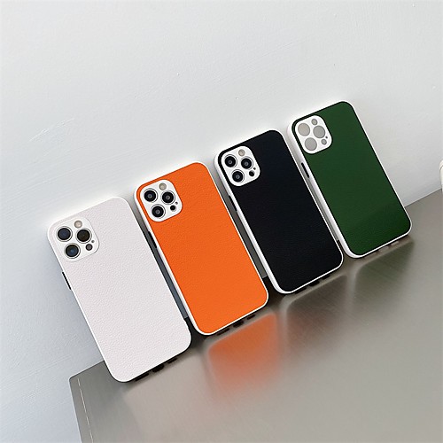 

Phone Case For Apple Back Cover iPhone 12 Pro Max 11 SE 2020 X XR XS Max Shockproof Dustproof Solid Colored TPU