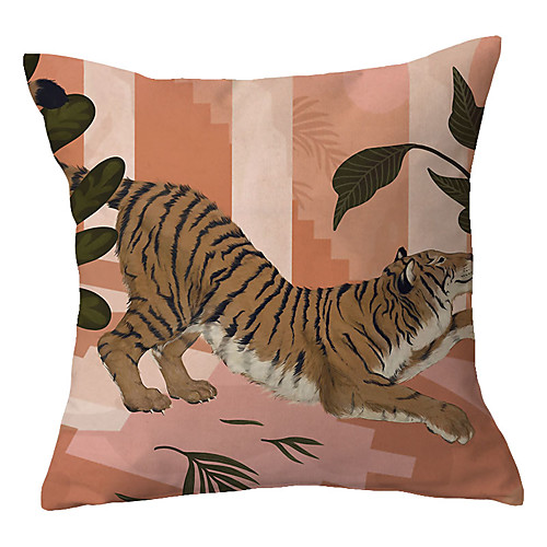 

Animal Double Side Cushion Cover 1PC Soft Throw Pillow Cover Cushion Case Pillowcase for Bedroom Livingroom Superior Quality Machine Washable Outdoor Cushion for Sofa Couch Bed Chair