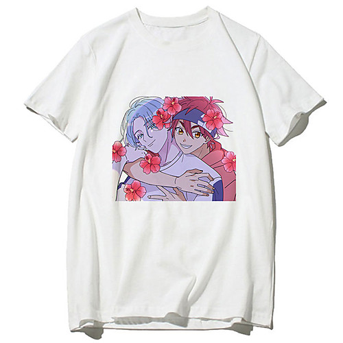 

Inspired by SK8 The Infinity Cosplay Anime Cartoon Polyester / Cotton Blend Print Harajuku Graphic Kawaii T-shirt For Women's / Men's
