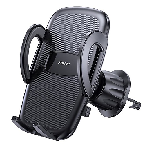 

Joyroom Phone Holder Stand Mount Car Air Vent Outlet Grille Gravity Type Adjustable ABS Phone Accessory iPhone 12 11 Pro Xs Xs Max Xr X 8 Samsung Glaxy S21 S20 Note20