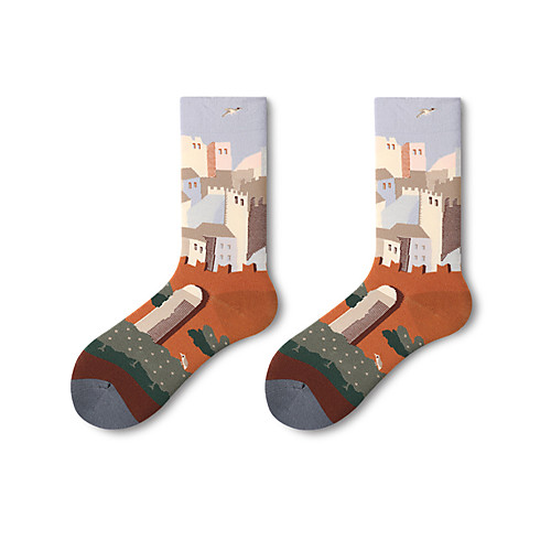 

Women's Socks Cotton Socks Warm Santorini 2 Pieces