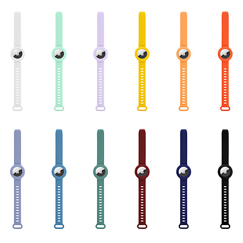 

Pet Silicone Protective Case For Airtags Key Finder Cover Anti-Scratch Anti-Lost Locator Tracker Cover For Apple Airtags Accessory