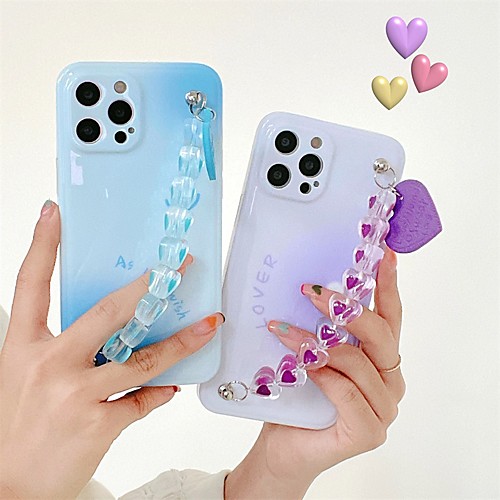 

Phone Case For Apple Back Cover iPhone 12 Pro Max 11 SE 2020 X XR XS Max 8 7 Shockproof Dustproof Heart TPU
