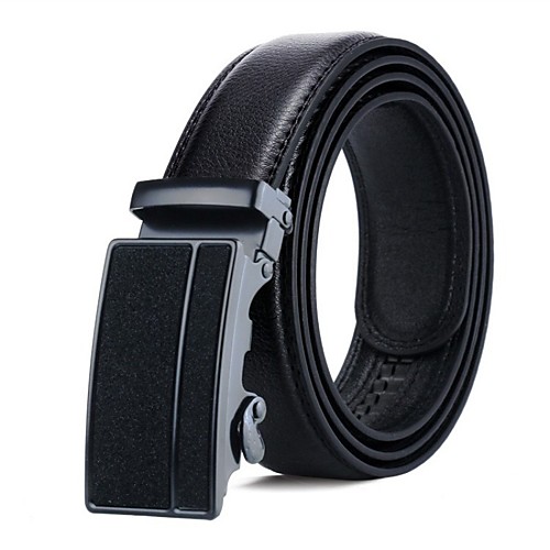 

Men's Wide Belt Office / Career Daily Wear As the Picture Belt Solid Color