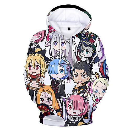 

Inspired by Fate / Zero Cosplay Anime Cartoon 100% Polyester 3D Harajuku Graphic Kawaii Hoodie For Women's / Men's