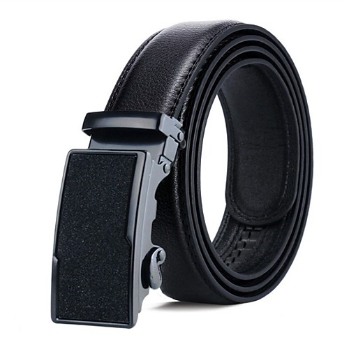 

Men's Wide Belt Office / Career Daily Wear As the Picture Belt Solid Color