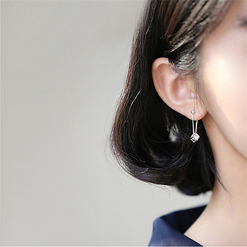 

Women's Stud Earrings Earrings Classic Fashion Romantic Punk Trendy Cute Sweet Earrings Jewelry Silver For Street Gift Date Birthday Festival 1 Pair