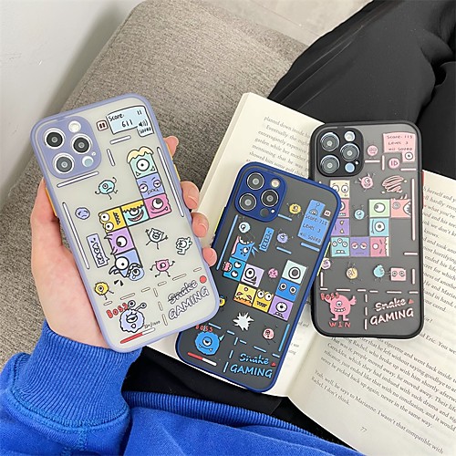 

Phone Case For Apple Back Cover iPhone 12 Pro Max 11 SE 2020 X XR XS Max 8 7 Shockproof Dustproof Cartoon TPU