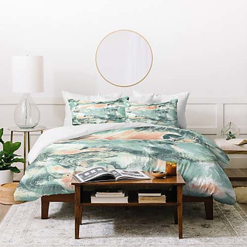 

3-Piece Duvet Cover Set Hotel Bedding Sets Comforter Cover with Soft Lightweight Microfiber Include 1 Duvet Cover 2 Pillowcases for Double/Queen/King(1 Pillowcase for Twin/Single)