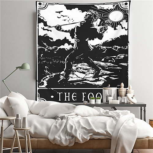 

Tarot Divination Wall Tapestry Art Decor Blanket Curtain Hanging Home Bedroom Living Room Decoration Mysterious Bohemian